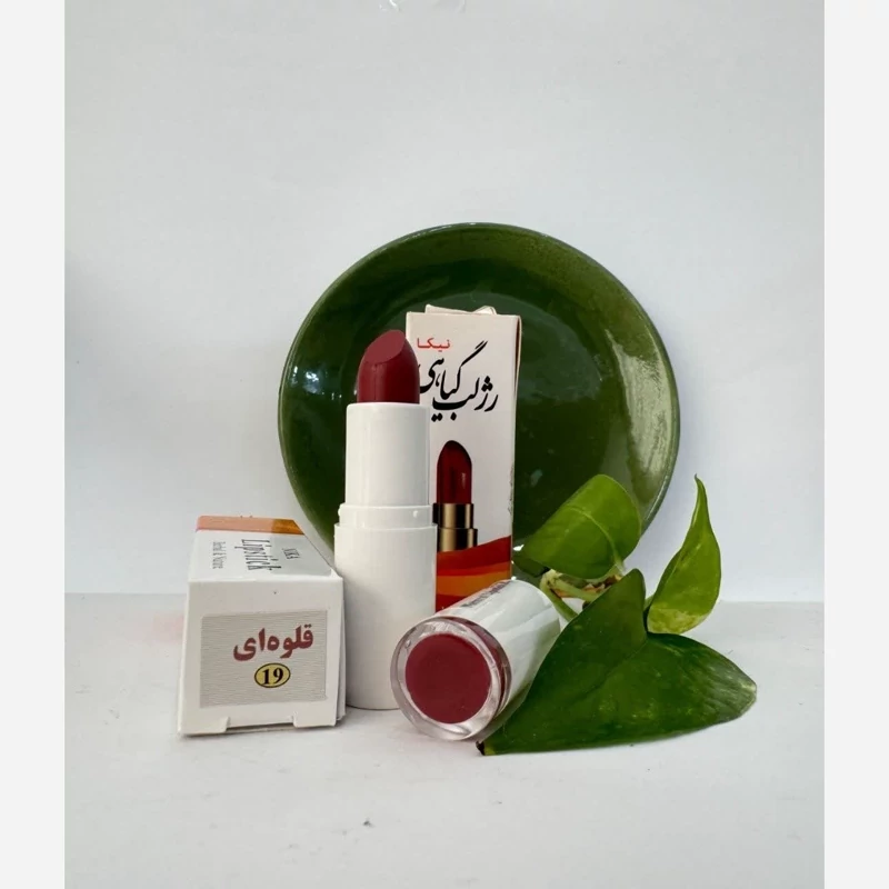رژ لب بدون سرب قلوه ای کد 19